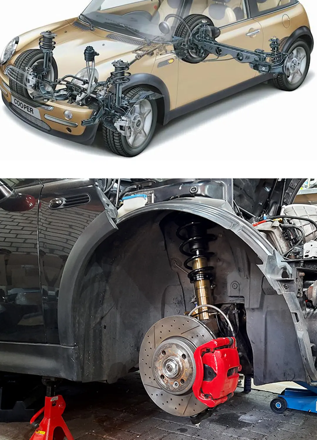 Mini Cooper Suspension Repair Dubai