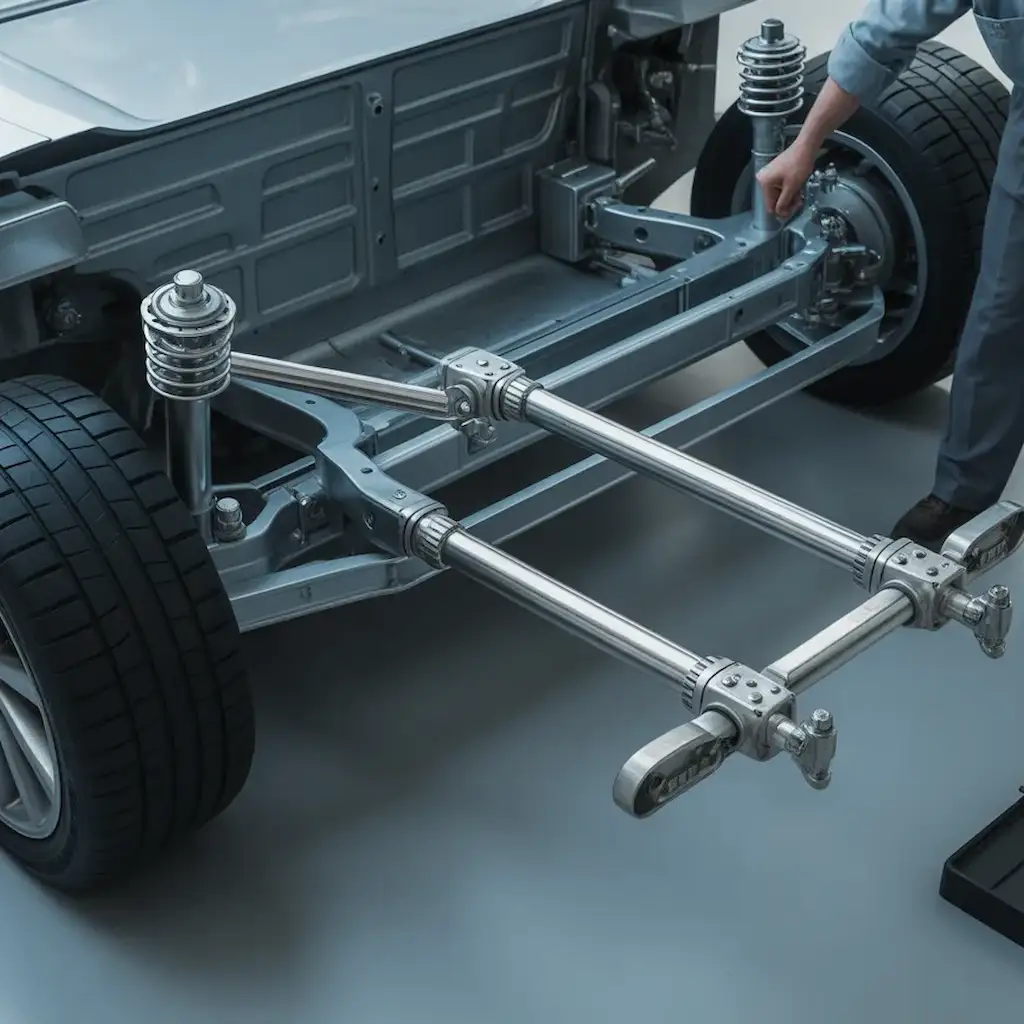 Link Rods in Car Suspension