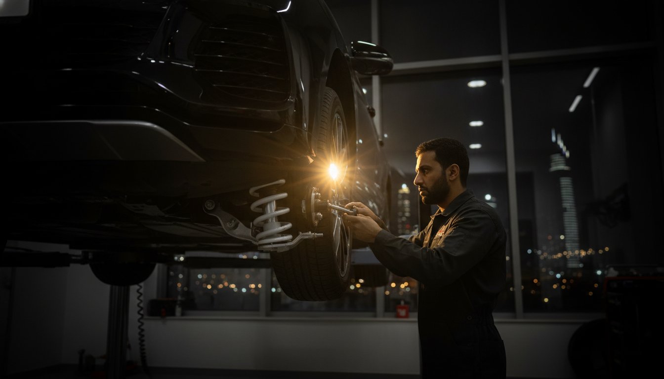 Broken Coil Spring Replacement Dubai: Expert Suspension Solutions for Luxury Cars