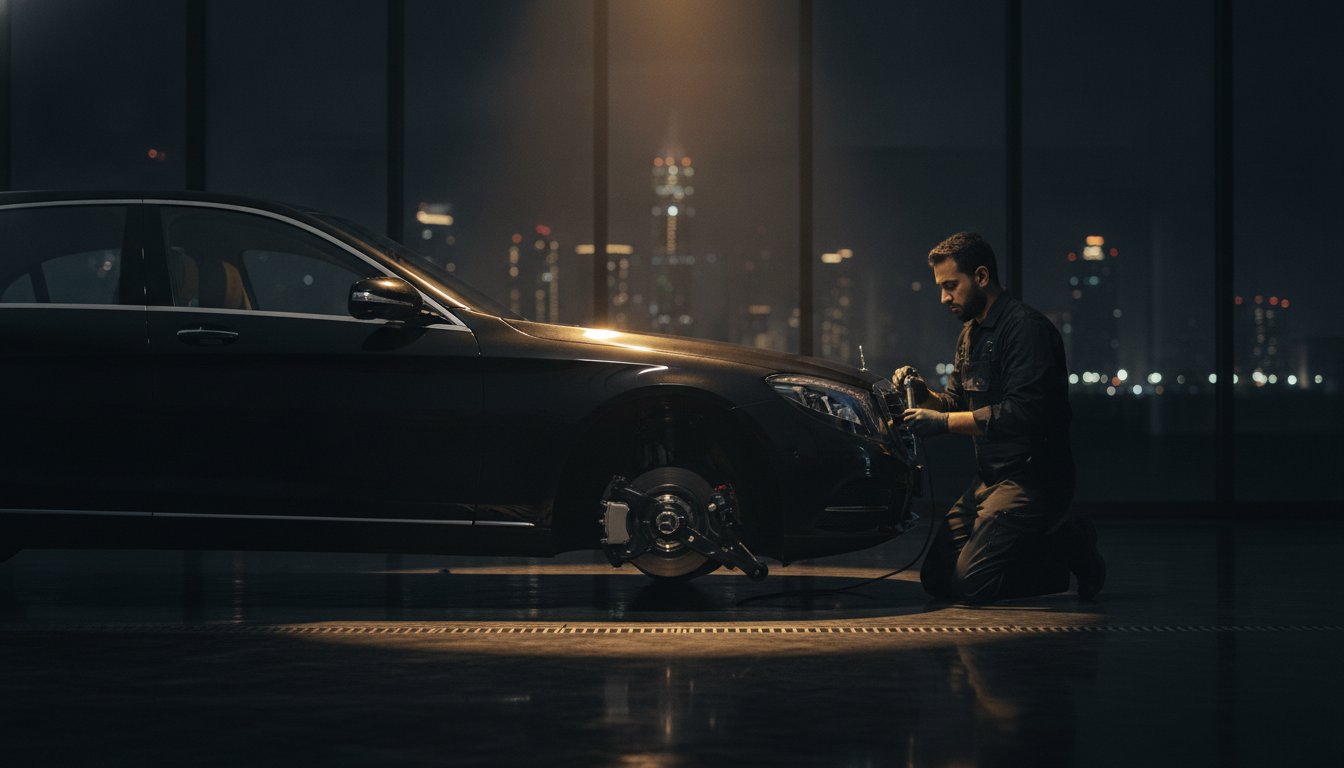 Mercedes Air Suspension Specialist Dubai: Expert AIRMATIC & ABC Repair