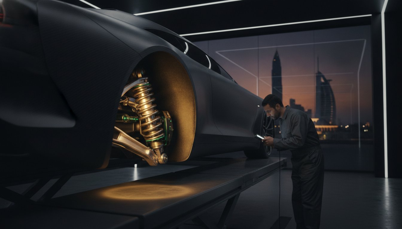 Car Shock Absorber Replacement Dubai: The Specialist’s Guide to Luxury Ride Quality (2026)