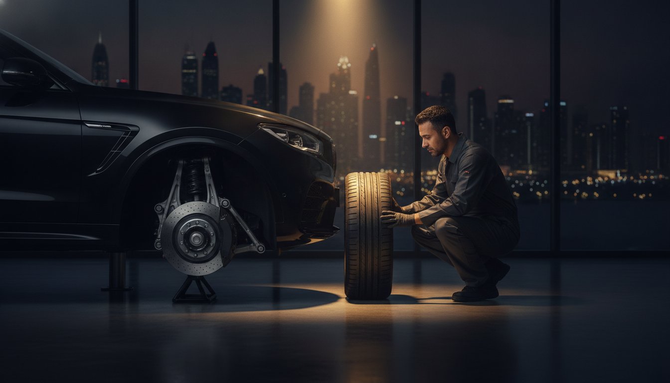 Uneven Tire Wear & Suspension Repair Dubai: The 2026 Specialist Guide